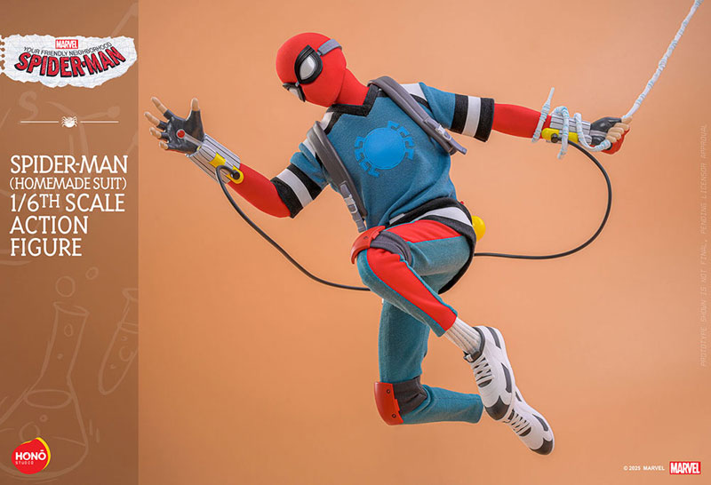 炎スタジオ『スパイダーマン：フレンドリー・ネイバーフッド』1/6 スパイダーマン(ホームメイド・スーツ)