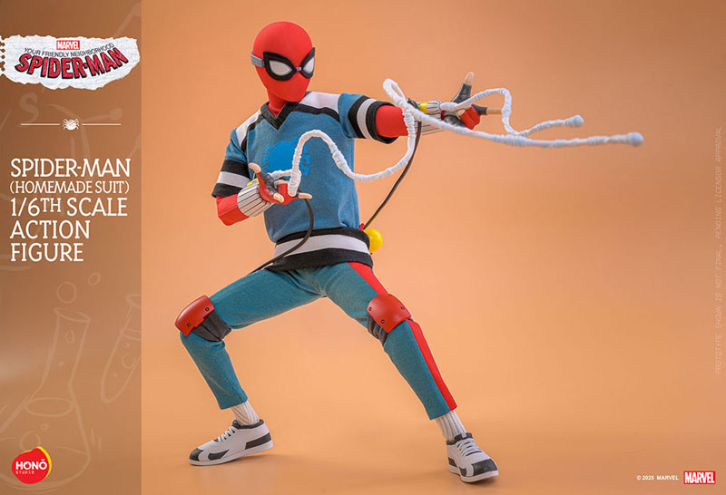 炎スタジオ『スパイダーマン：フレンドリー・ネイバーフッド』1/6 スパイダーマン(ホームメイド・スーツ)