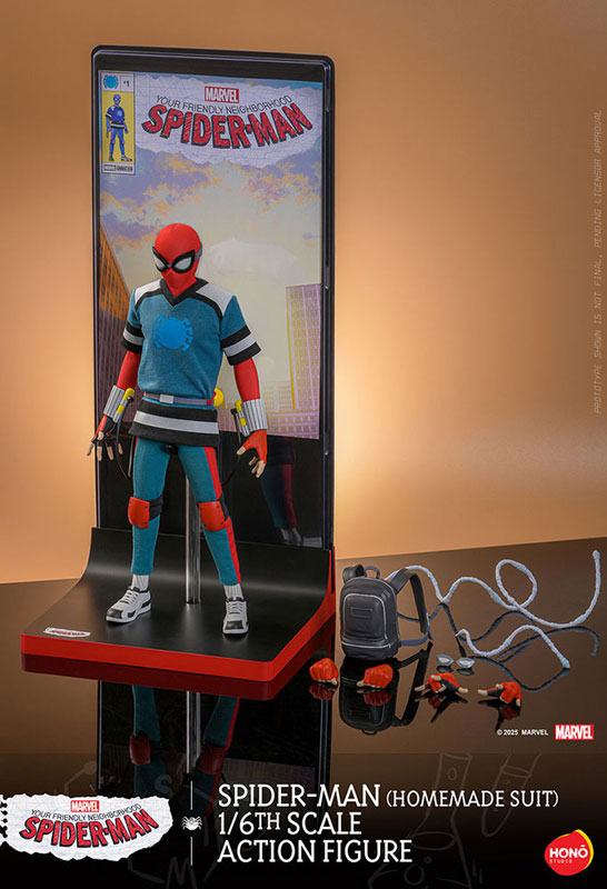 炎スタジオ『スパイダーマン：フレンドリー・ネイバーフッド』1/6 スパイダーマン(ホームメイド・スーツ)