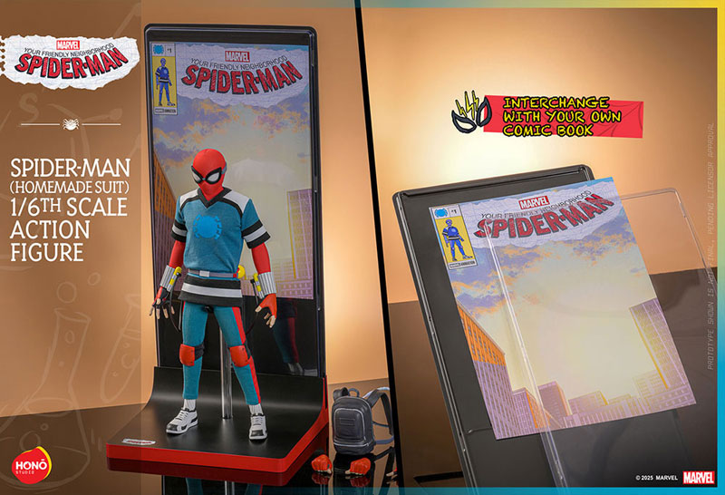 炎スタジオ『スパイダーマン：フレンドリー・ネイバーフッド』1/6 スパイダーマン(ホームメイド・スーツ)
