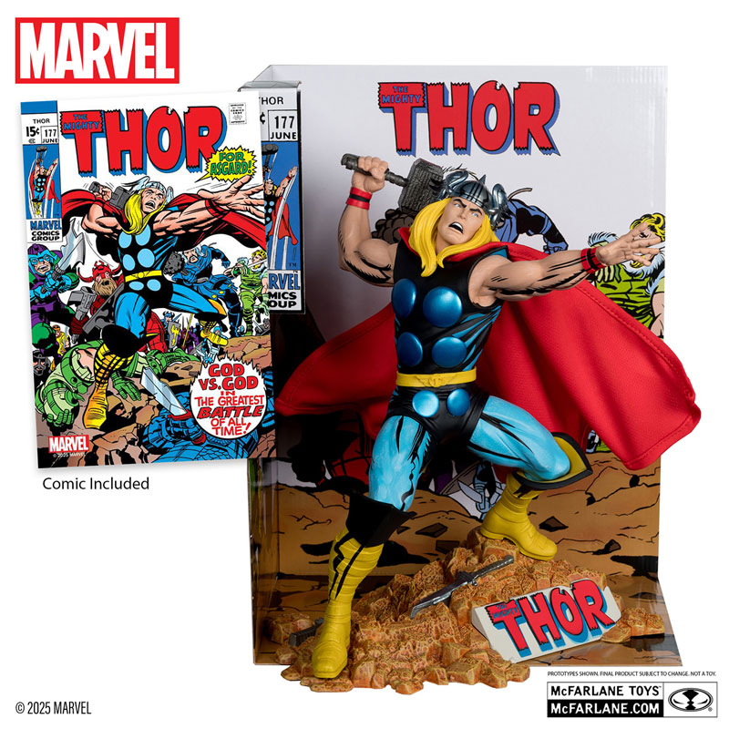 マーベル 1/6 シーン・フィギュア #006 ソー(ジャック・カービー/The Mighty Thor Vol.1 #177)