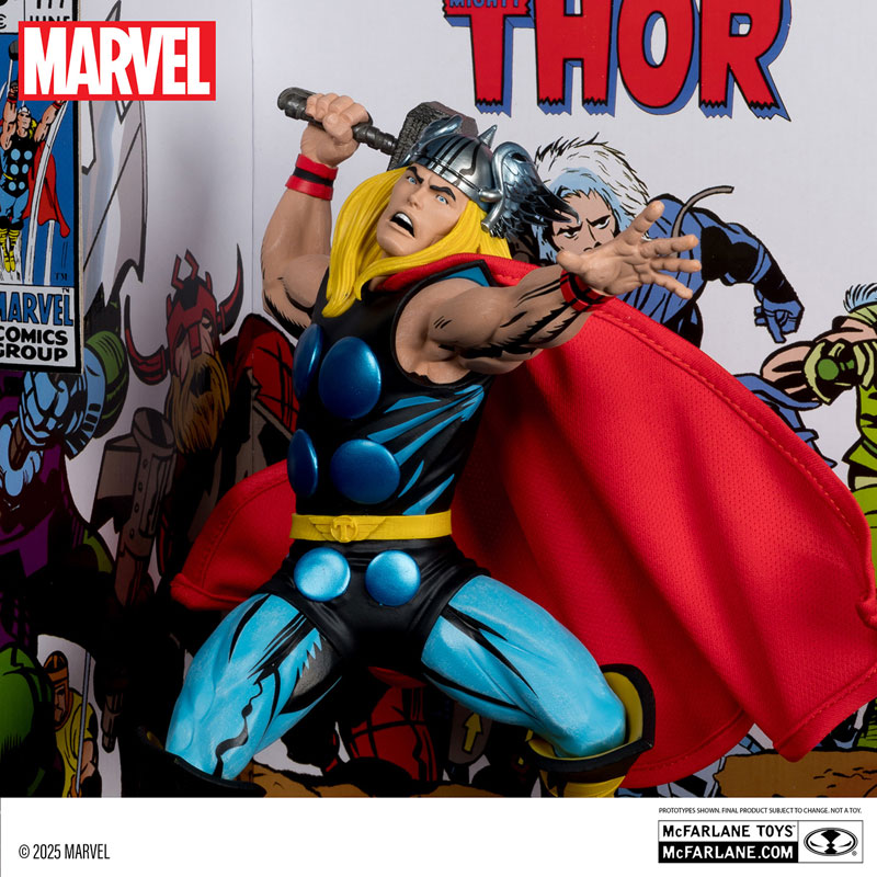 マーベル 1/6 シーン・フィギュア #006 ソー(ジャック・カービー/The Mighty Thor Vol.1 #177)