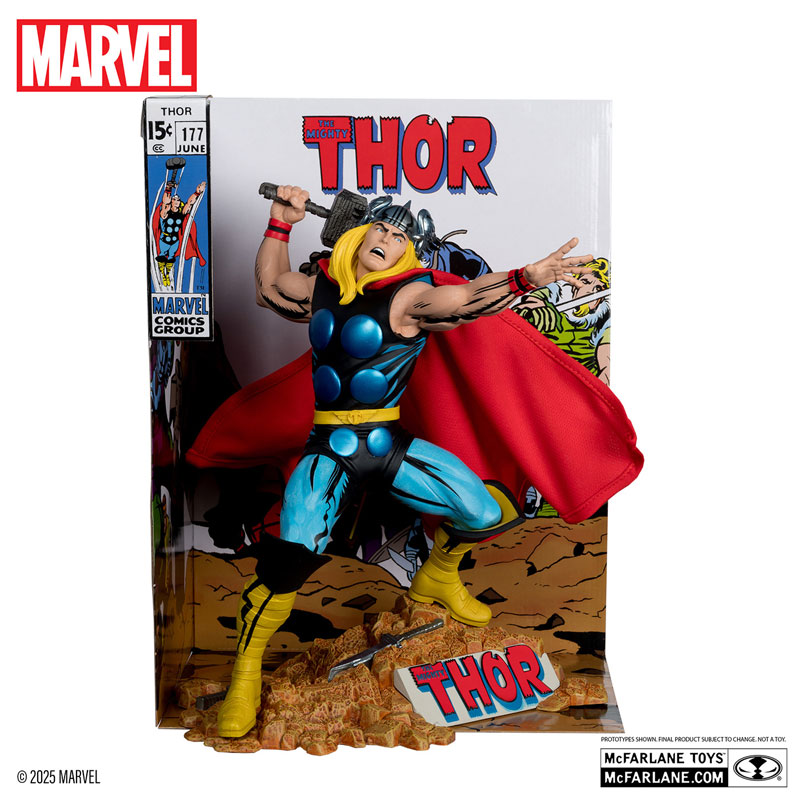 マーベル 1/6 シーン・フィギュア #006 ソー(ジャック・カービー/The Mighty Thor Vol.1 #177)