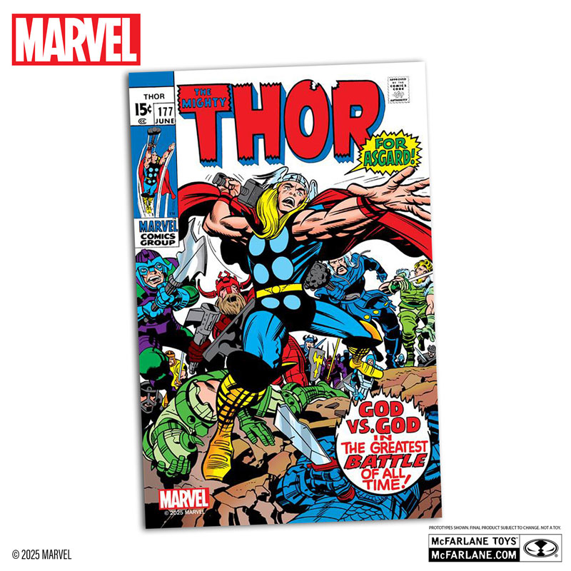 マーベル 1/6 シーン・フィギュア #006 ソー(ジャック・カービー/The Mighty Thor Vol.1 #177)