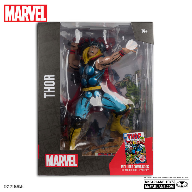 マーベル 1/6 シーン・フィギュア #006 ソー(ジャック・カービー/The Mighty Thor Vol.1 #177)