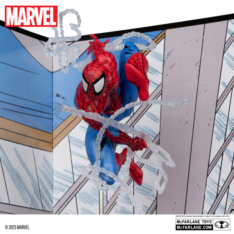 マーベル 1/10スケール「シーン・フィギュア」#012 スパイダーマン(トッド・マクファーレン/The Amazing Spider-Man Vol.1 #302)