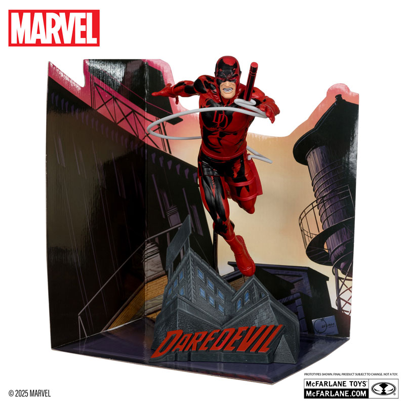 『マーベル・コミック』1/10「シーン・フィギュア」#014 デアデビル(ジョー・カザーダ/Daredevil Vol.1 #600)