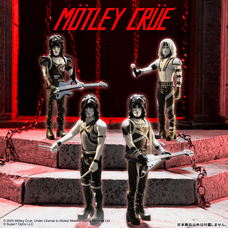 リ・アクション/ MOTLEY CRUE トミー・リー(シャウト・アット・ザ・デヴィル/ ブラック＆ホワイト ver.)