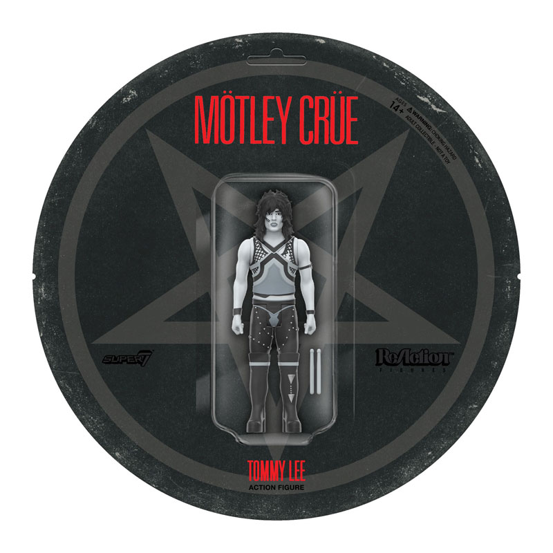リ・アクション/ MOTLEY CRUE トミー・リー(シャウト・アット・ザ・デヴィル/ ブラック＆ホワイト ver.)