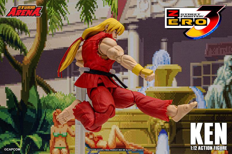 ストリートファイターZERO3 1/12スケール アクションフィギュア