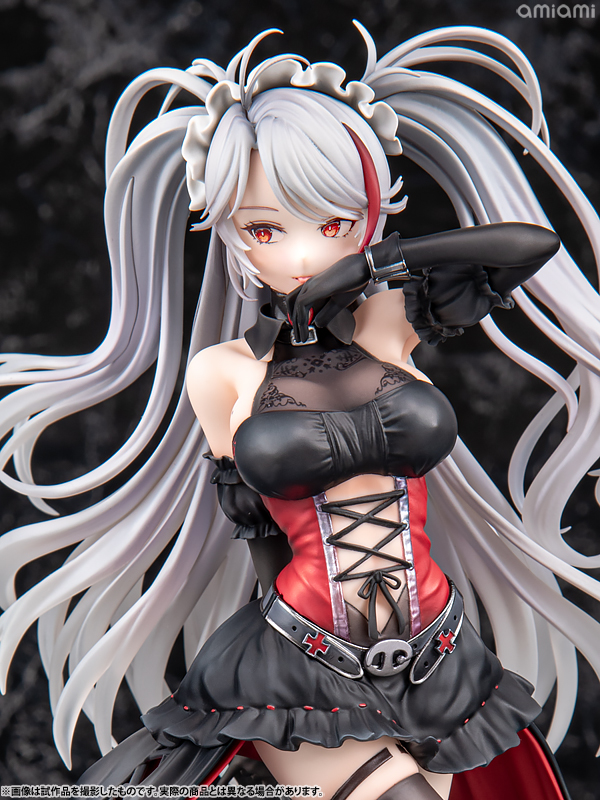 【あみあみ限定特典】【限定販売】アズールレーン プリンツ・オイゲン この夜に酔いしれ 1/7 完成品