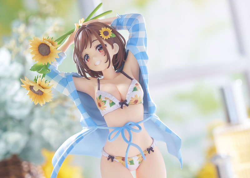 未開封 会場限定 プラム 森倉円オリジナルイラスト 向日葵の女の子 フィギュア PLUM直販限定】森倉円オリジナルイラスト [向日葵の女の子