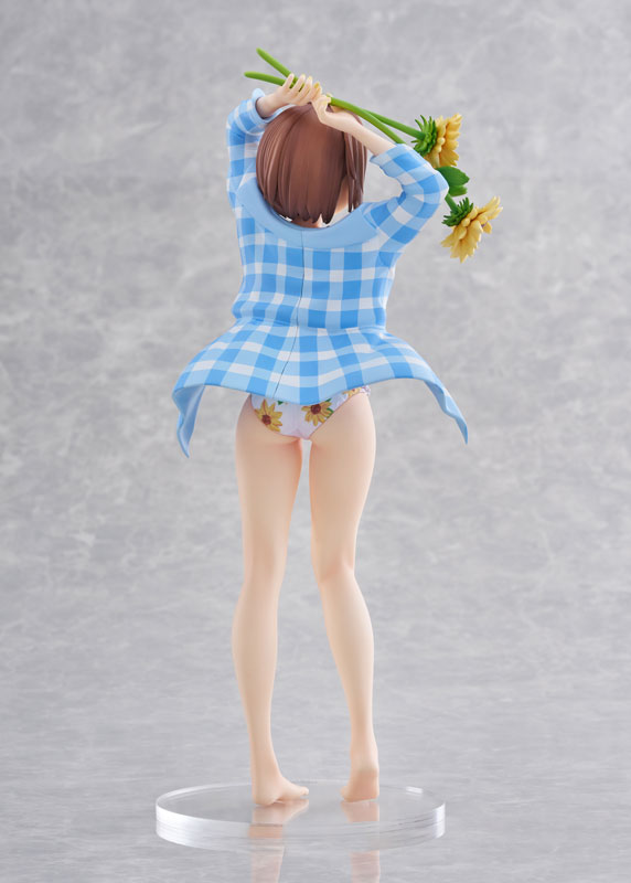 【あみあみ限定特典】森倉円オリジナルイラスト [向日葵の女の子] 1/7 完成品フィギュア
