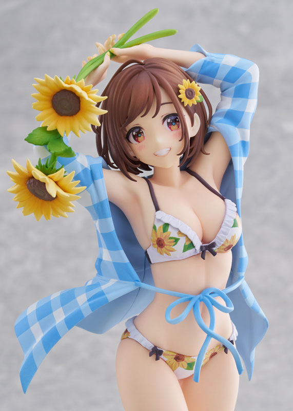 【あみあみ限定特典】森倉円オリジナルイラスト [向日葵の女の子] 1/7 完成品フィギュア