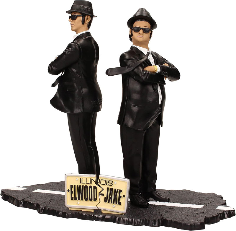 ブルース・ブラザース/ ジェイク＆エルウッド 7インチ PVC スタチュー