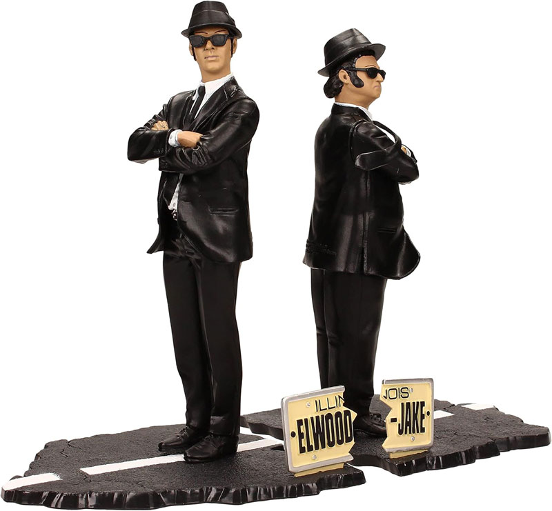 ブルース・ブラザース/ ジェイク＆エルウッド 7インチ PVC スタチュー