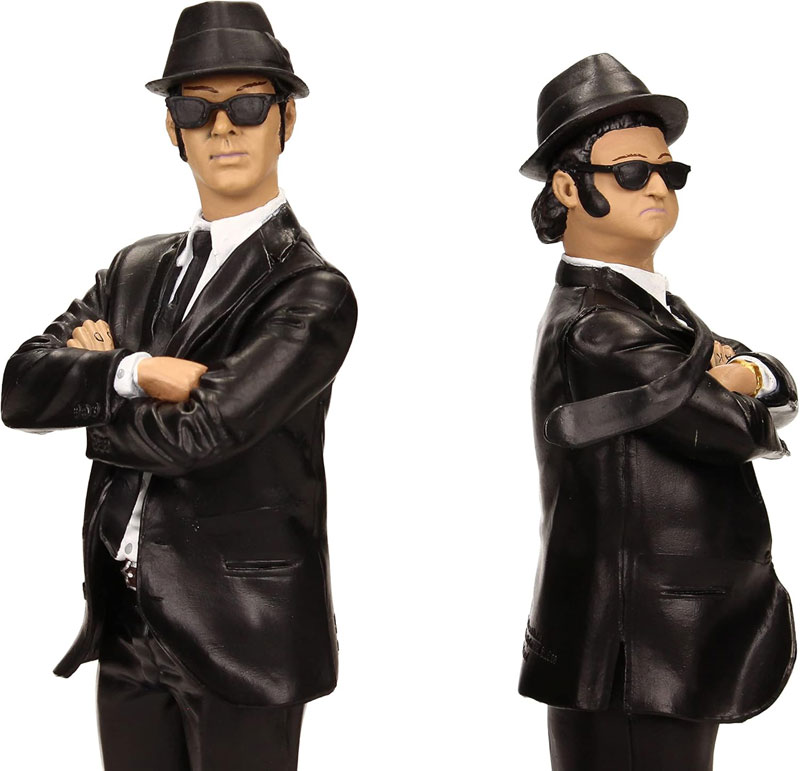 ブルース・ブラザース/ ジェイク＆エルウッド 7インチ PVC スタチュー