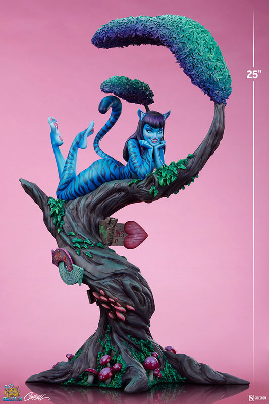 『フェアリーテイル・ファンタジー』スタチュー レディ・チェシャ猫 by J・スコット・キャンベル[デラックス・エディション]