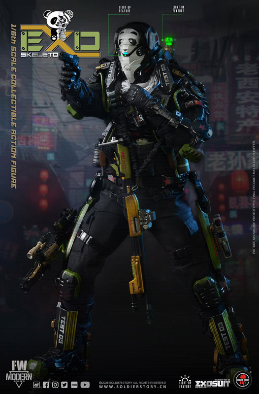 1/6 エグゾスーツ エグゾスケルトン アーマースーツ テスト-03 パンダ ディビジョン スタンダード