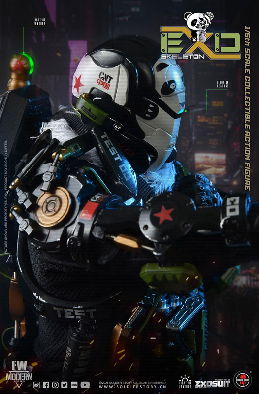 1/6 エグゾスーツ エグゾスケルトン アーマースーツ テスト-03 パンダ ディビジョン スタンダード