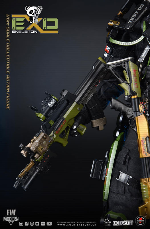 1/6 エグゾスーツ エグゾスケルトン アーマースーツ テスト-03 パンダ ディビジョン スタンダード