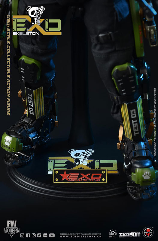 1/6 エグゾスーツ エグゾスケルトン アーマースーツ テスト-03 パンダ ディビジョン スタンダード