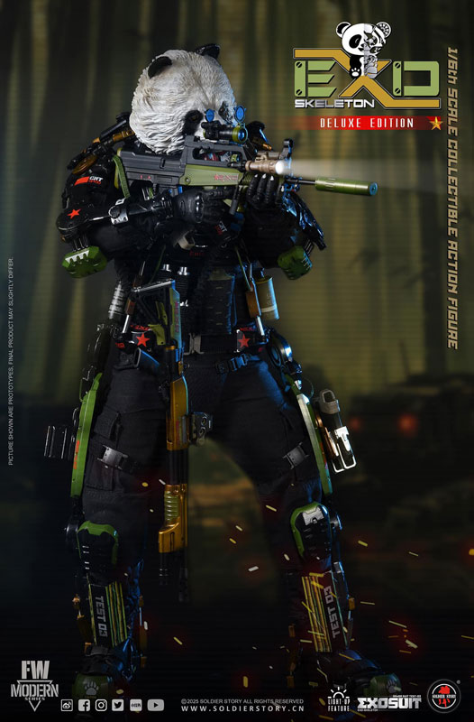 1/6 エグゾスーツ エグゾスケルトン アーマースーツ テスト-03 パンダ ディビジョン DX