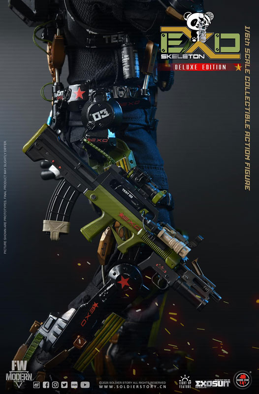 1/6 エグゾスーツ エグゾスケルトン アーマースーツ テスト-03 パンダ ディビジョン DX