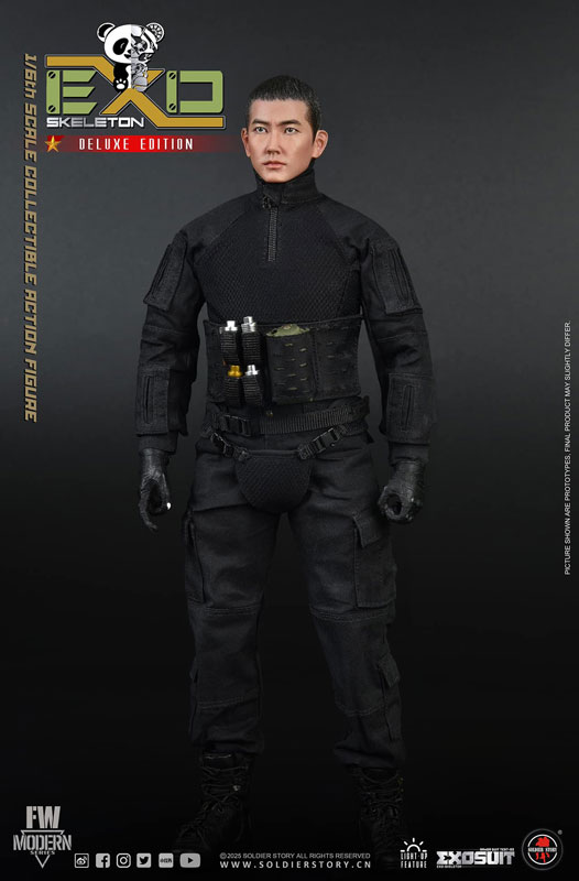 1/6 エグゾスーツ エグゾスケルトン アーマースーツ テスト-03 パンダ ディビジョン DX