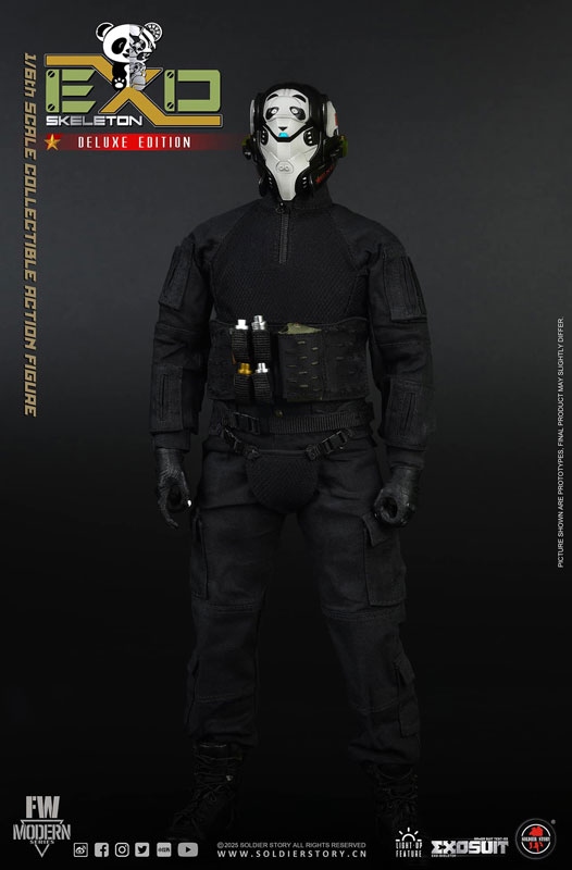 1/6 エグゾスーツ エグゾスケルトン アーマースーツ テスト-03 パンダ ディビジョン DX
