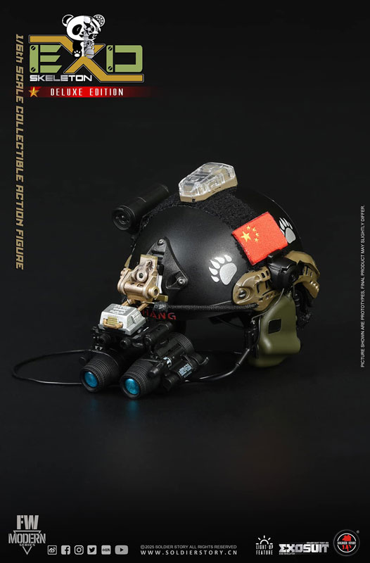 1/6 エグゾスーツ エグゾスケルトン アーマースーツ テスト-03 パンダ ディビジョン DX