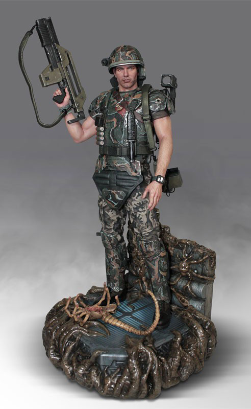 『エイリアン2』HCG スタチュー 1/4スケール ドウェイン・ヒックス