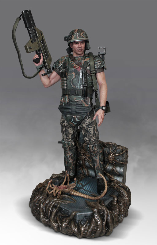 『エイリアン2』HCG スタチュー 1/4スケール ドウェイン・ヒックス