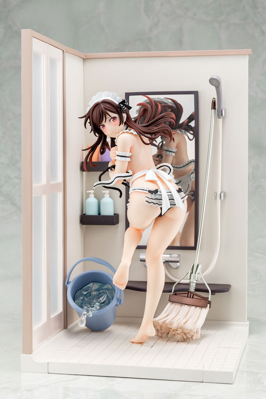 彼女、お借りします 水原千鶴 メイドビキニdeおそうじフィギュア 1/6 完成品フィギュア