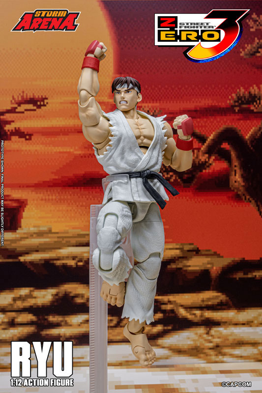 ストームコレクティブルズ ストリートファイターZERO3 リュウ ストリートファイターZERO3 1/12スケール アクションフィギュア