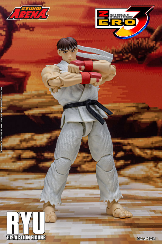 ストームコレクティブルズ ストリートファイターZERO3 リュウ ストリートファイターZERO3 1/12スケール アクションフィギュア
