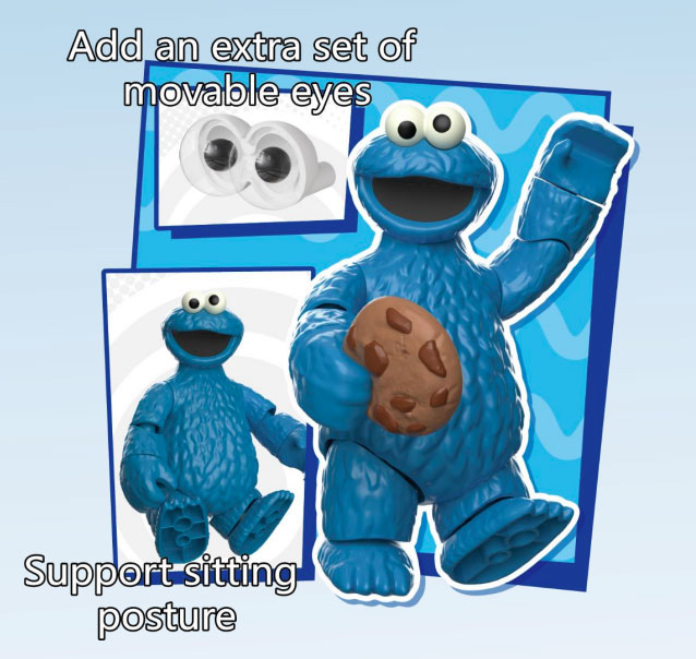 preCOOL セサミストリート クッキーモンスター プラスチックキット