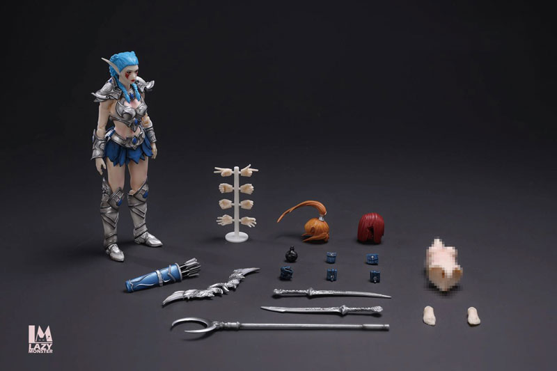 オークタウン 妖精 エルフ ガード Aバージョン 可動フィギュア