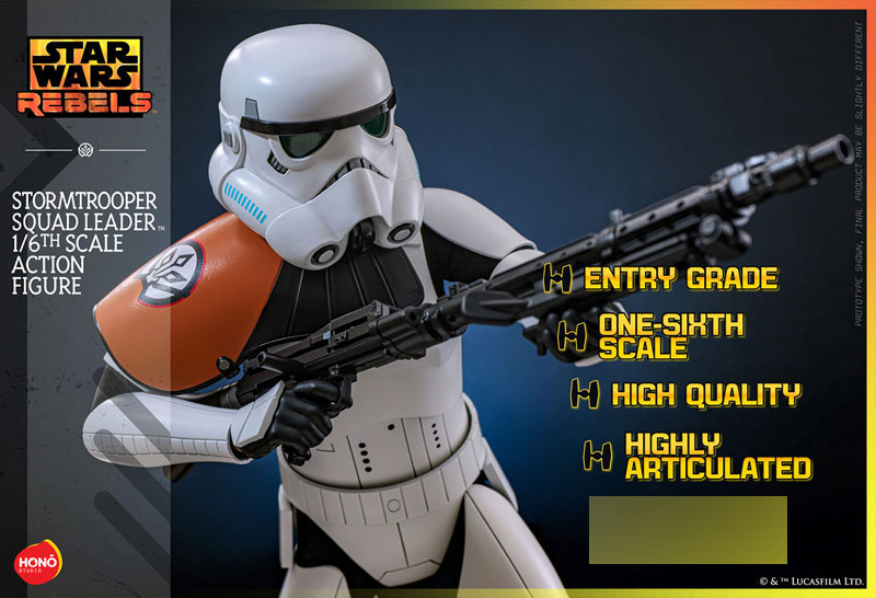 炎スタジオ『スター・ウォーズ 反乱者たち』1/6スケールフィギュア ストームトルーパー(分隊長)