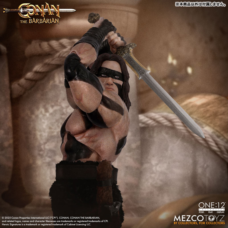 ワン12コレクティブ/ コナン・ザ・グレート 1/12 アクションフィギュア ウォーペイント エディション