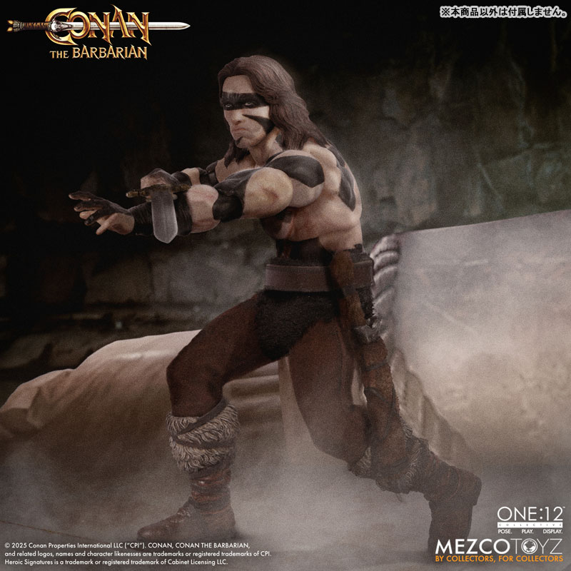 ワン12コレクティブ/ コナン・ザ・グレート 1/12 アクションフィギュア ウォーペイント エディション