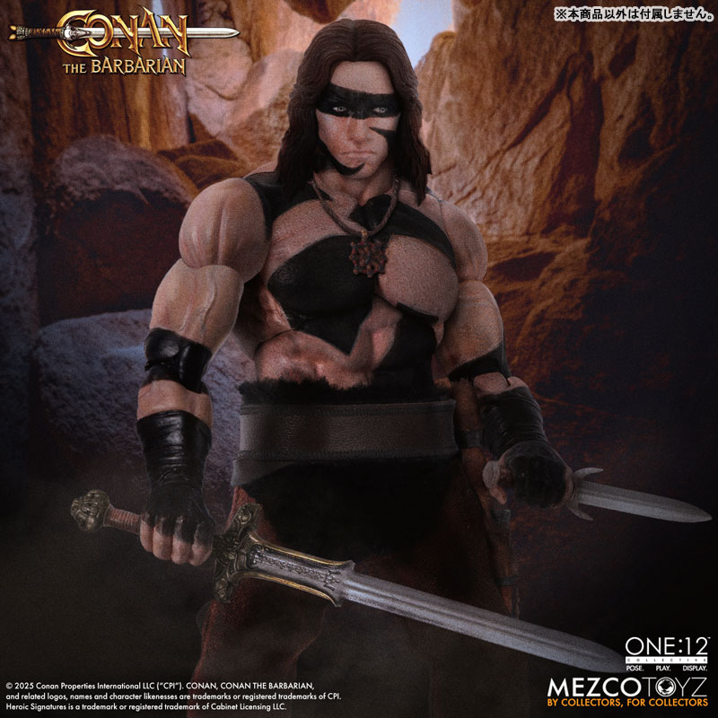 ワン12コレクティブ/ コナン・ザ・グレート 1/12 アクションフィギュア ウォーペイント エディション