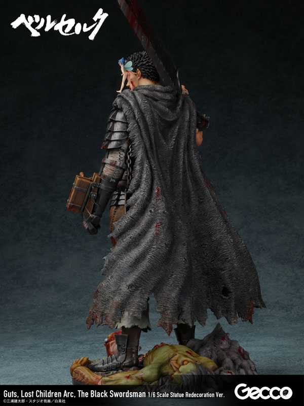 【前入金 銀行振込のみ】ベルセルク/ガッツ ロスト・チルドレンの章 黒い剣士 1/6スケールスタチュー リニューアル版