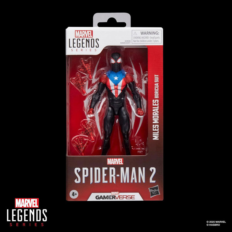 マーベル 「マーベル・レジェンド」6インチ マイルス・モラレス/スパイダーマン(ボリクア・スーツ)[ゲーム『Marvel’s Spider-Man 2』]