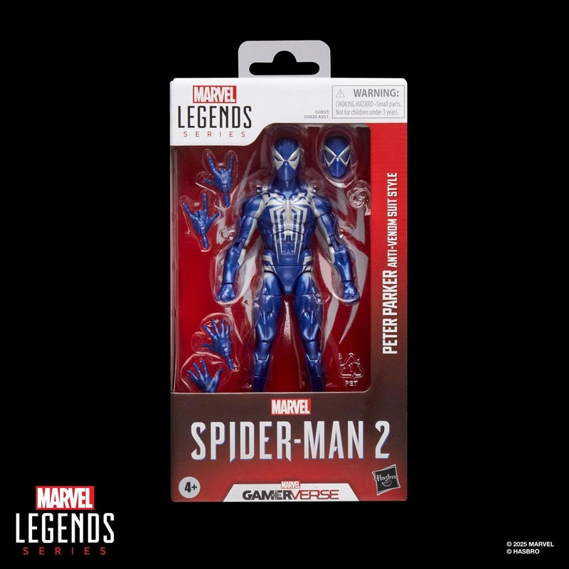 マーベル レジェンド 6インチ ピーター・パーカー/スパイダーマン(アンチヴェノム・スーツ・スタイル)[ゲーム Marvel’s Spider-Man 2]