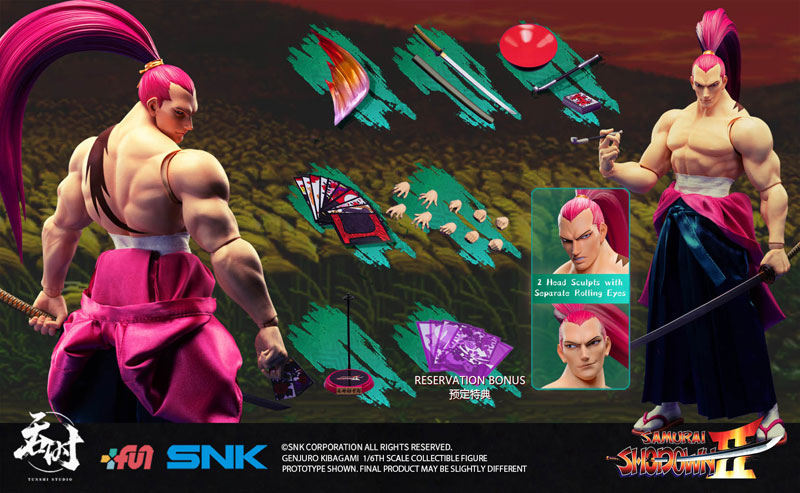 Tunshi Studio 1/6 SNK 真サムライスピリッツ 覇王丸地獄変 Tunshi Studio】1/6 SNK SAMURAI SHODOWN2 真SAMURAI SPIRITS
