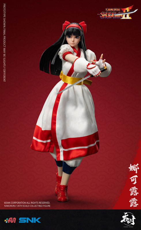 【特典】真サムライスピリッツ覇王丸地獄変 1/6 コレクティブル フィギュア ナコルル