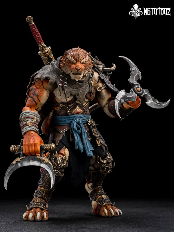 冒険者の世界シリーズ タイガー・ヴァンガード 金山郡 1/10スケール可動フィギュア