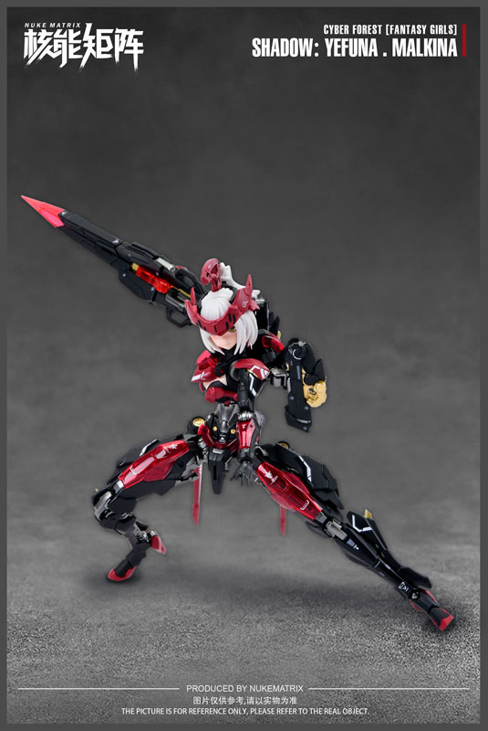 CYBER FOREST[FANTASY GIRLS] SHADOW OF WAR：YEFUNA・MALKINA 1/12 プラモデル