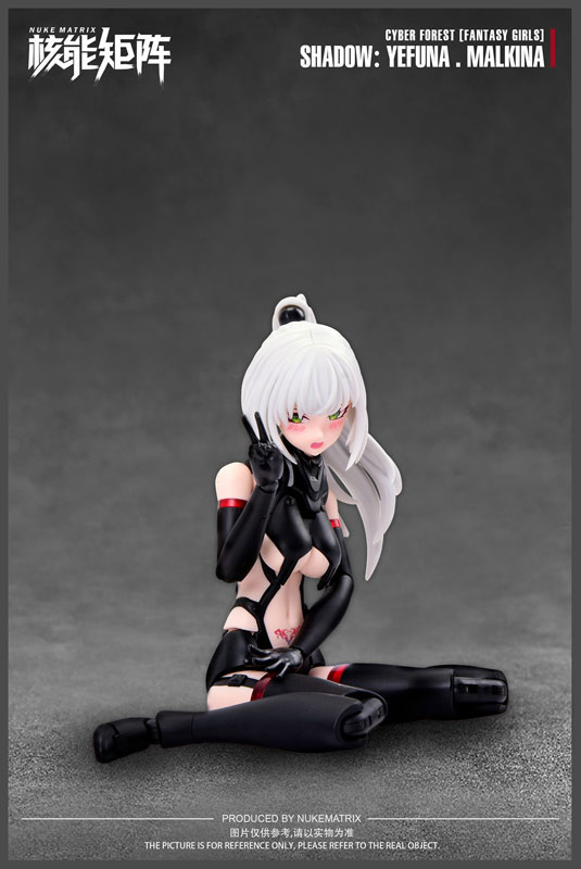 CYBER FOREST[FANTASY GIRLS] SHADOW OF WAR：YEFUNA・MALKINA 1/12 プラモデル